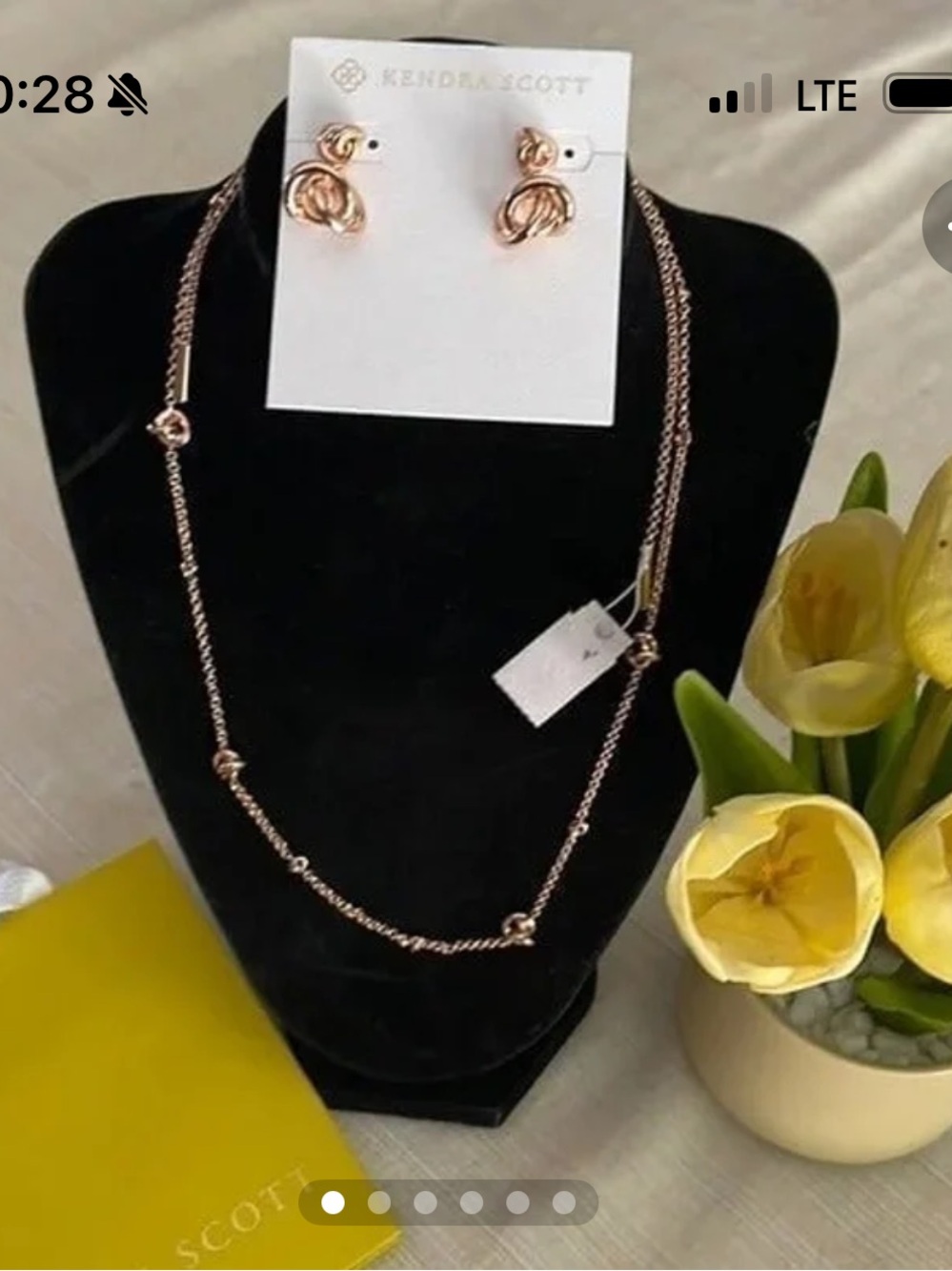 Kendra Scott🔥 Presleigh Earrings & Necklace SET
